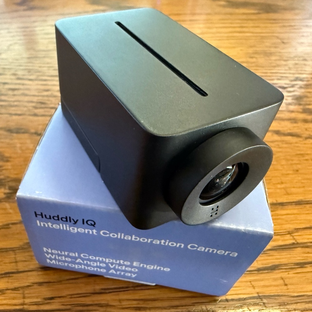 Huddly IQ Intelligent Collaboration Camera - Black